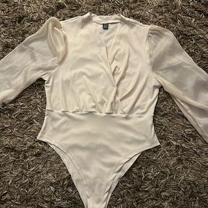 Cream colored top from SHEIN (Size XL)